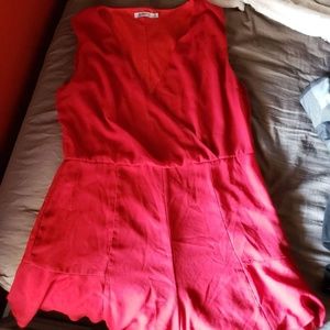 Red romper